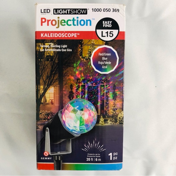 Light Show Kaleidoscope Projection LED Light - Picture 1 of 17